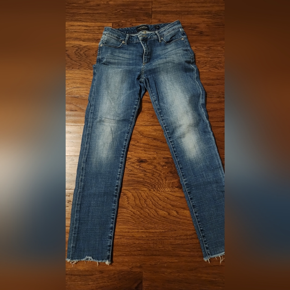 Lucky Brand Blue Ankle & Cropped Jeans